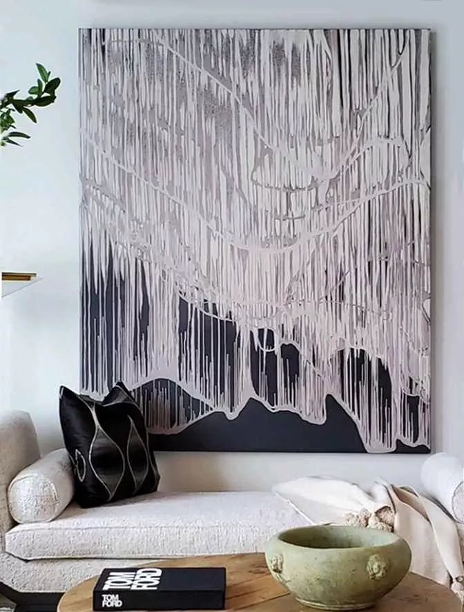 Tania Dibbs print sold through Restoration Hardware in a private residence