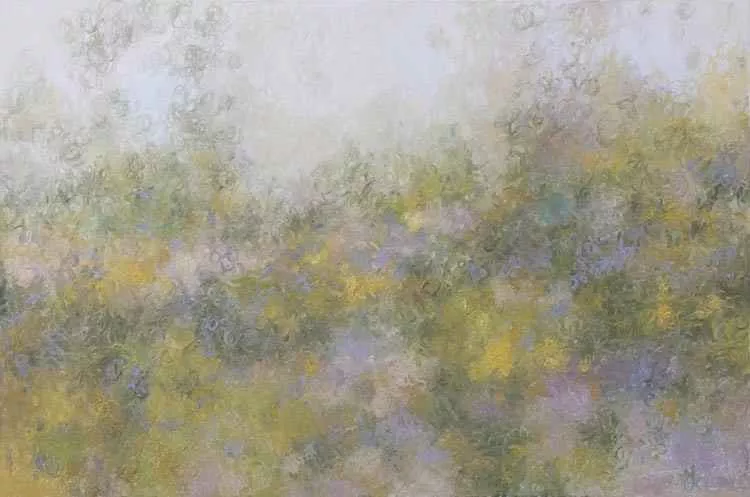 Culmination, 48″ x 72″, oil by Tania Dibbs