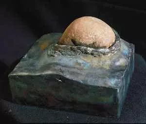 Emerging Rock, sculpture by Tania Dibbs
