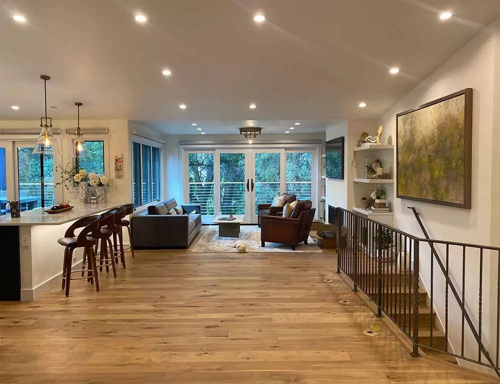 Tania Dibbs painting installed in a private residence