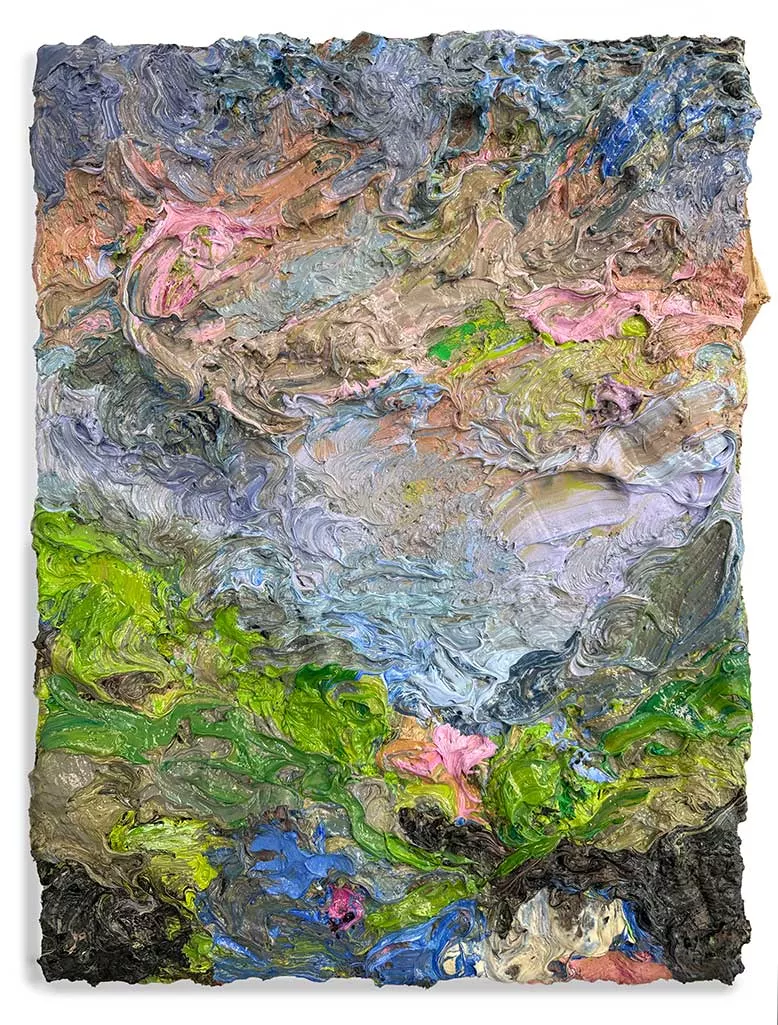 Land of Plenty, 24″ x 18″ oil on panel by Tania Dibbs