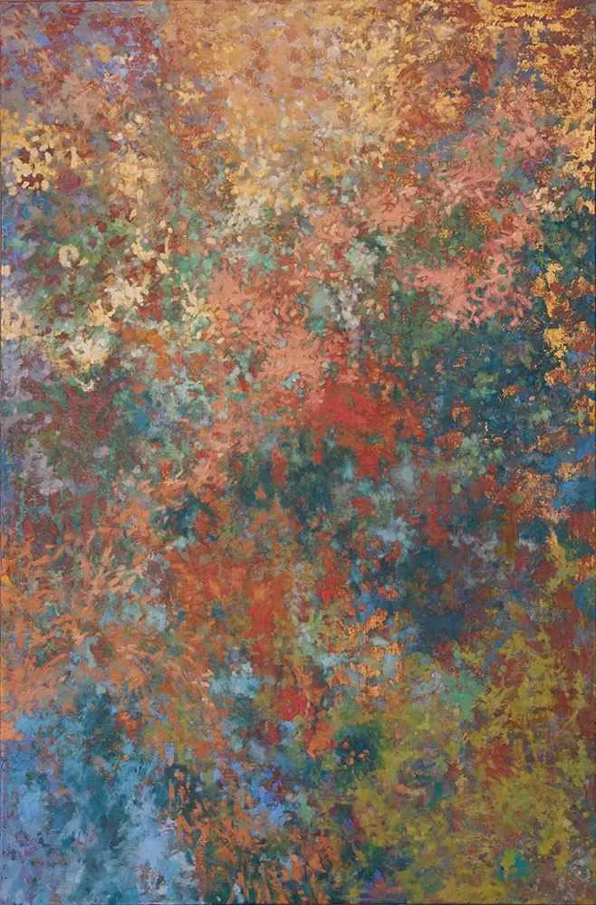 Life, 72″ x 48″ oil on canvas by Tania Dibbs