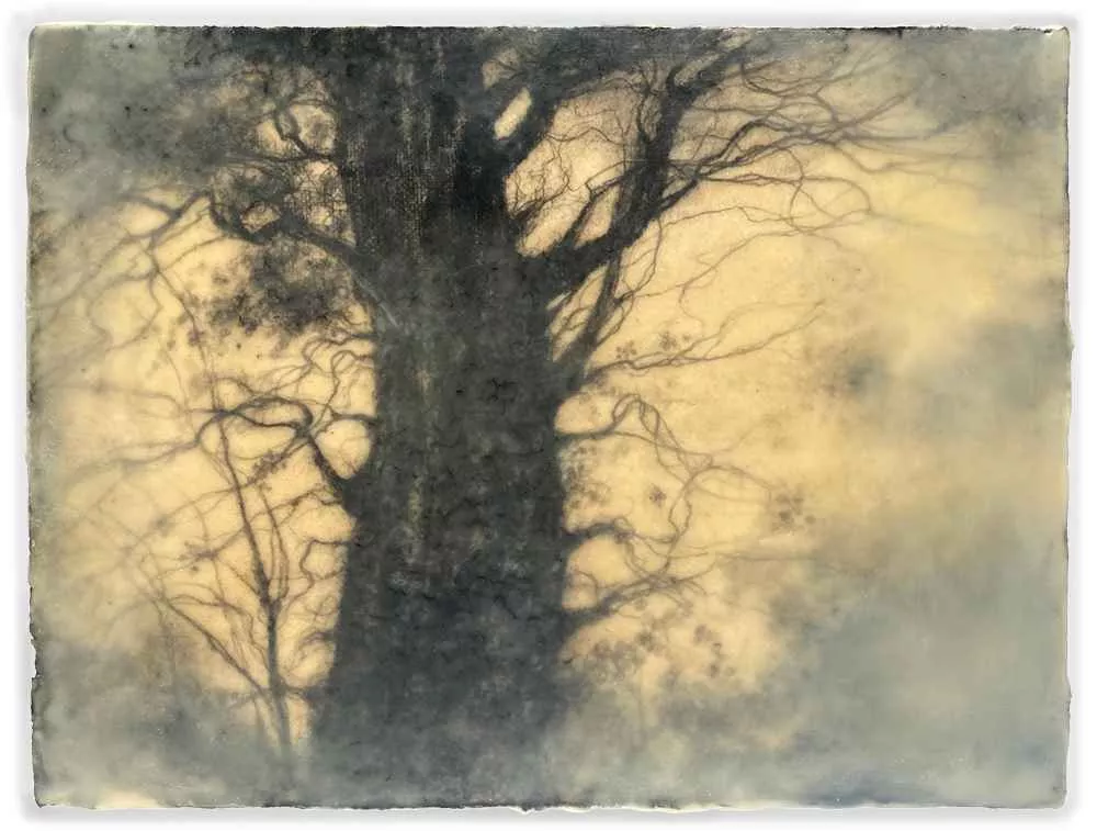 Tania Dibbs encaustic tree