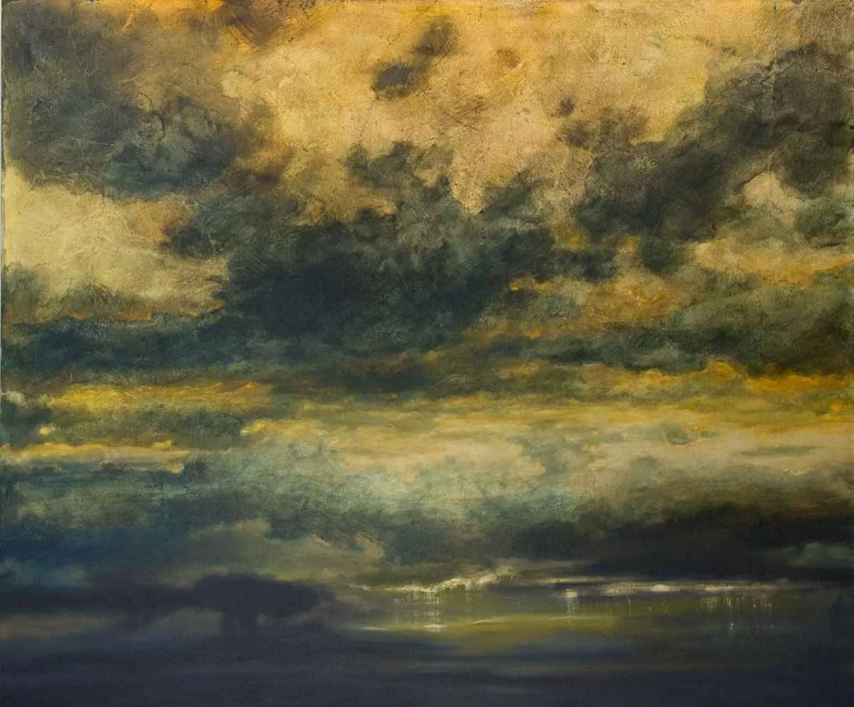 Navigation, 48″ x 60″, oil by Tania Dibbs