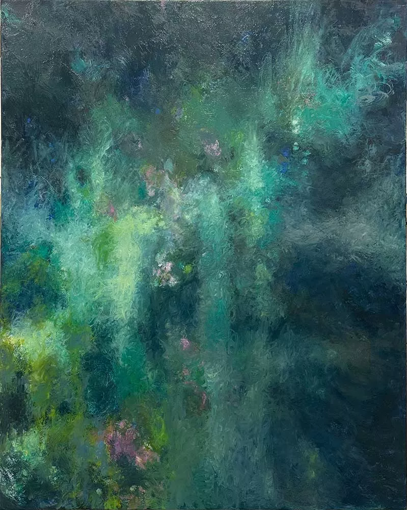 Passage, 60″ x 48″ oil on canvas by Tania Dibbs