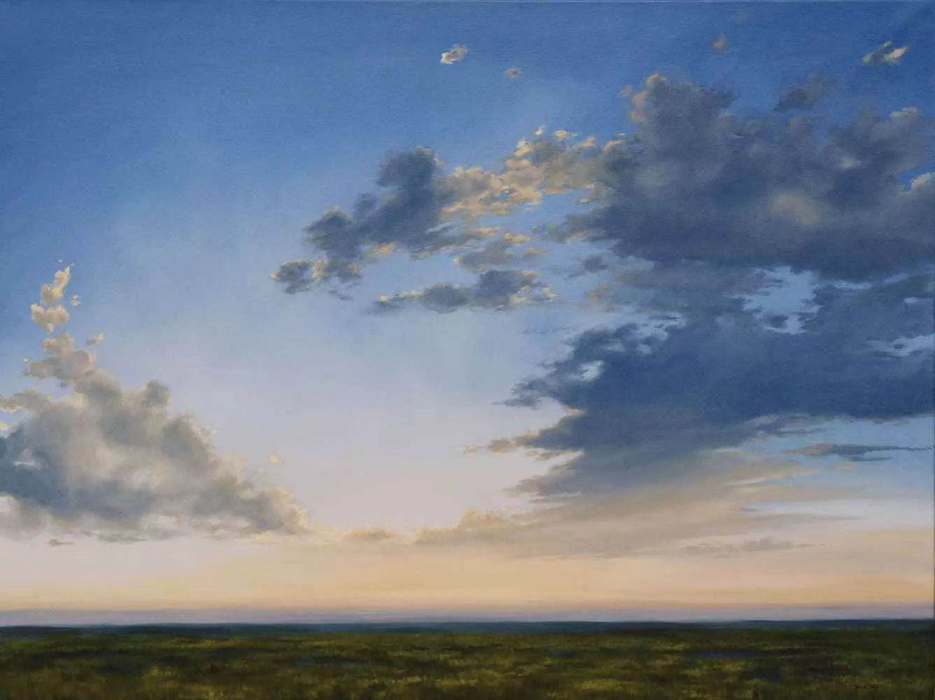 See Yourself as Space, 45″ x 60″, oil by Tania Dibbs