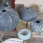 Unfired pieces