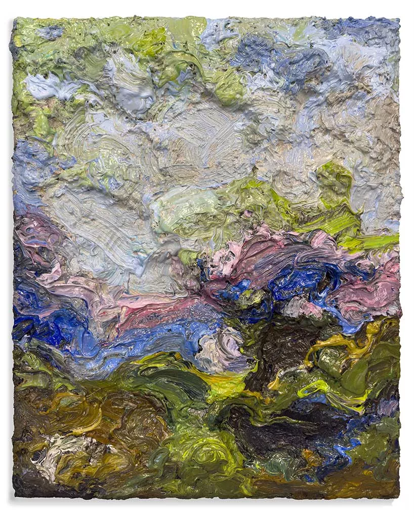 Vibing, 30″ x 24″ oil on canvas by Tania Dibbs