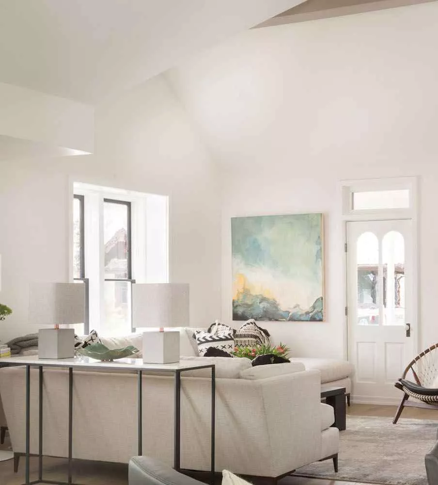 Tania Dibbs encaustic painting in a private residence
