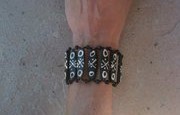 Batiked bone bracelet