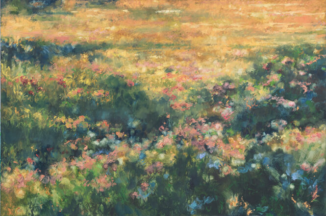 Garden of Hopes, 40" x 60" oil on canvas