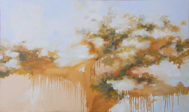 Growth Continuing 36″ x 60″ Oil (sold)