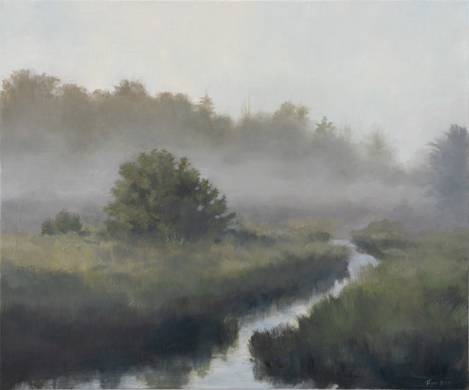 Serene Mist, 24" x 30" oil on canvas (SOLD)